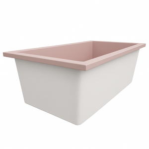 Deep Bathtub 1750 L x 950 W x 600 Soaking Depth Handmade by Omnitub