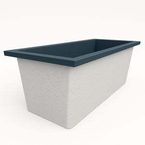 1700 x 750 Deep Soaking Tub – 600mm Depth – Rectangular – Omnitub