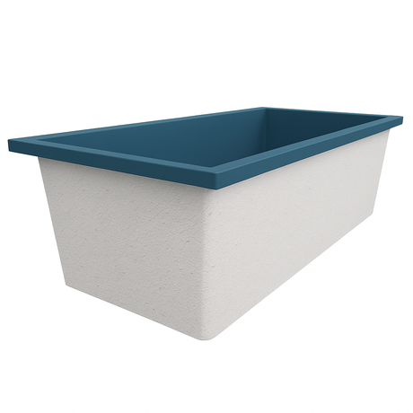 Deep Bathtub 1900 L x 900 W x 600 Soaking Depth Handmade by Omnitub