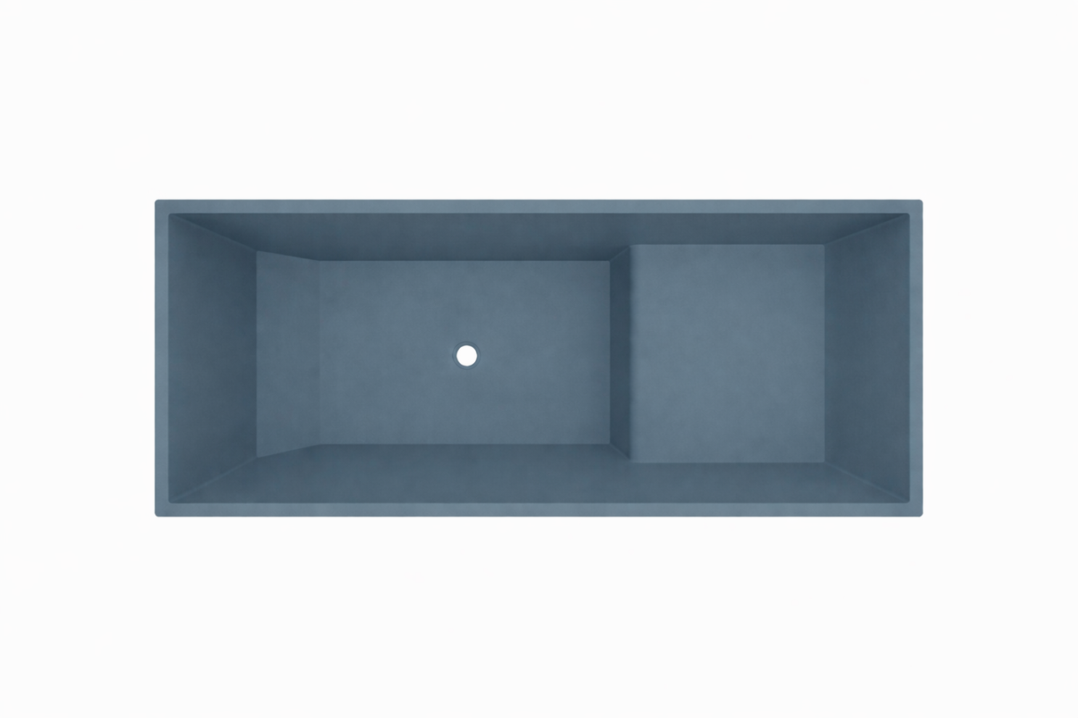 Baignoire à assise profonde 1100 L x 700 W x 1000 H Baignoire de trempage japonaise d'Omnitub