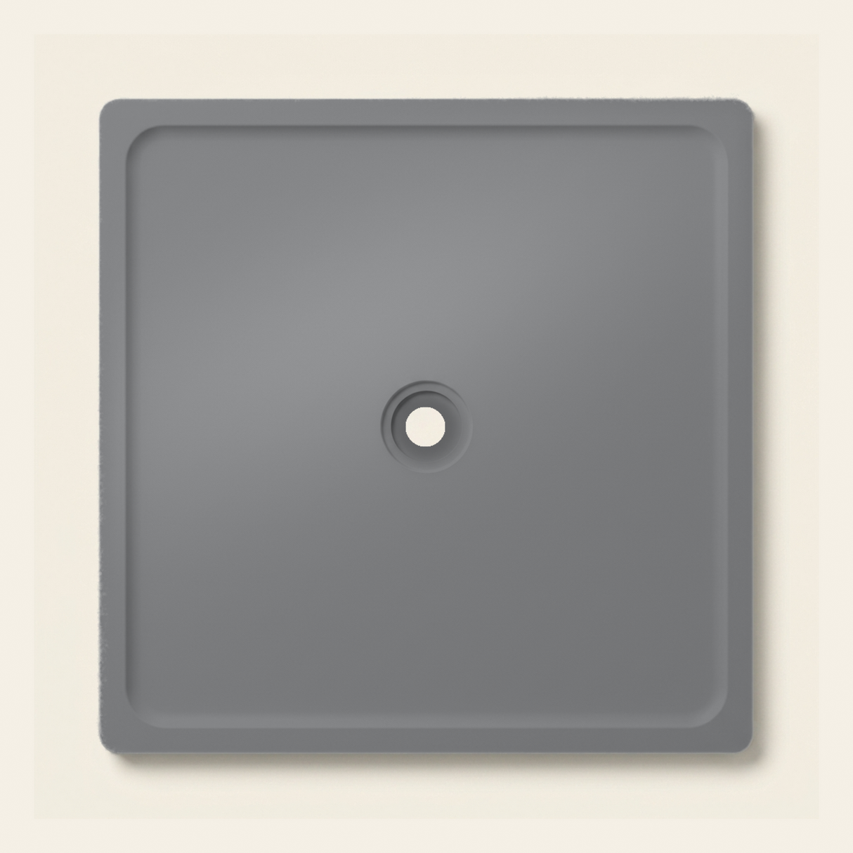 OMN-V5B Flint Grey — 1500 x 1500 shower tray