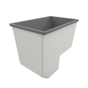 Deep Bathtub With Seat 1100 L x 700 W x 1000 Depth Handmade by Omnitub