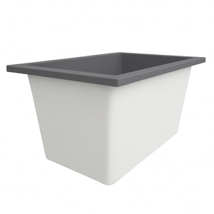 Omnitub 1250 x 750 Deep Soaking Bathtub – 600mm Internal Depth – Rectangular