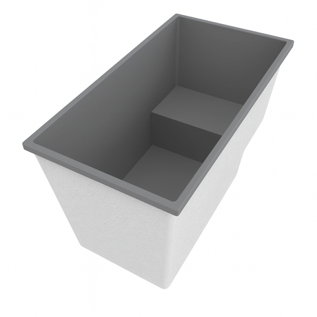 Deep Bathtub With Seat 1495 L x 800 W x 1000 Depth Handmade by Omnitub