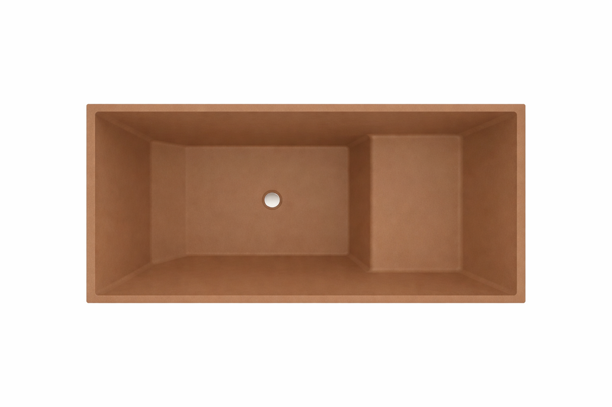 Baignoire à assise profonde 1100 L x 700 W x 1000 H Baignoire de trempage japonaise d'Omnitub