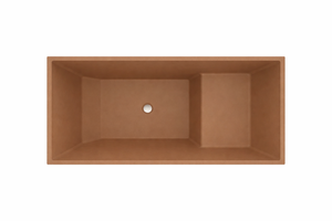 Baignoire à assise profonde 1100 L x 700 W x 1000 H Baignoire de trempage japonaise d'Omnitub