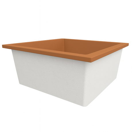 Deep Bathtub 1400 L x 1400 W x 600 Soaking Depth Handmade by Omnitub