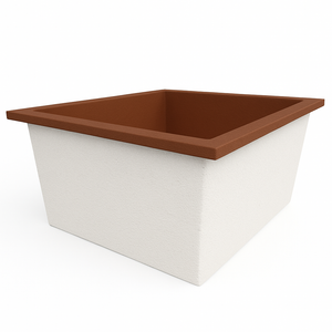 1400 L x 1200 W x 625 H. Bain profond. Omnitub Duo Flow