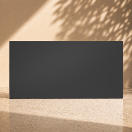 Omnitub Deep Bath Panel — Black (Front)