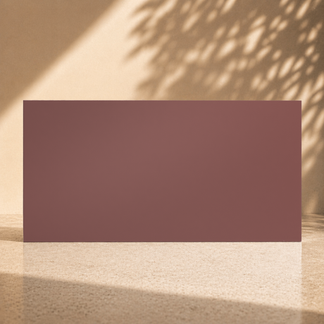 Omnitub Deep Bath Panel — Brick Red (Front)