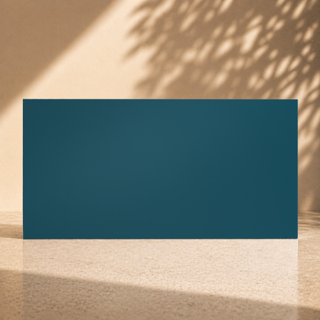 Omnitub Deep Bath Panel — Ocean Blue (Front)