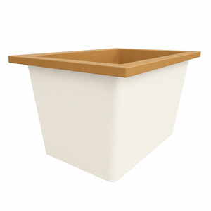 1050 x 800 Deep Soaking Tub – 600mm Depth – Rectangular – Omnitub