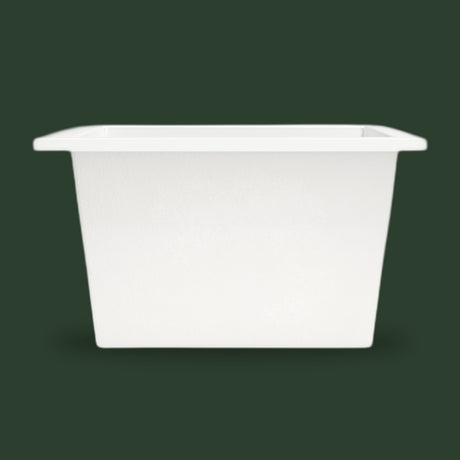 1050 x 750 Deep Whirlpool Bath by Omnitub — side profile