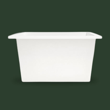 1150 x 900 Deep Whirlpool Bath by Omnitub — side profile