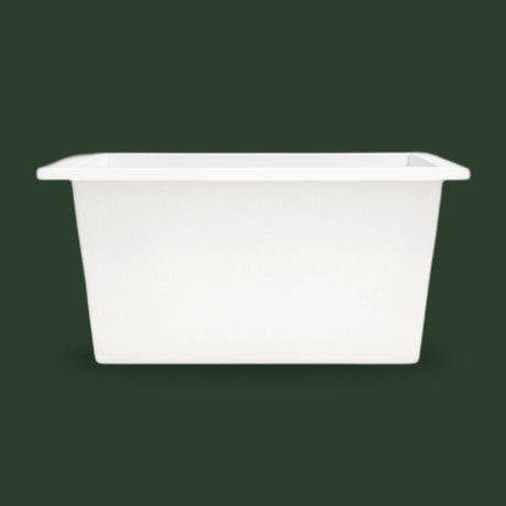 1250 x 750 Deep Whirlpool Bath by Omnitub — side profile