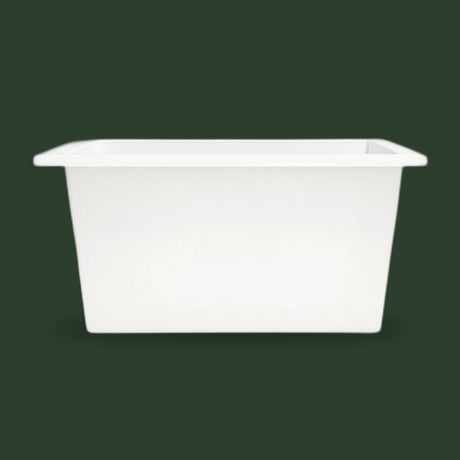 1250 x 850 Deep Whirlpool Bath by Omnitub — side profile