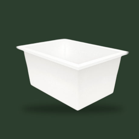 1300 x 950 Deep Whirlpool Bath by Omnitub — three-quarter