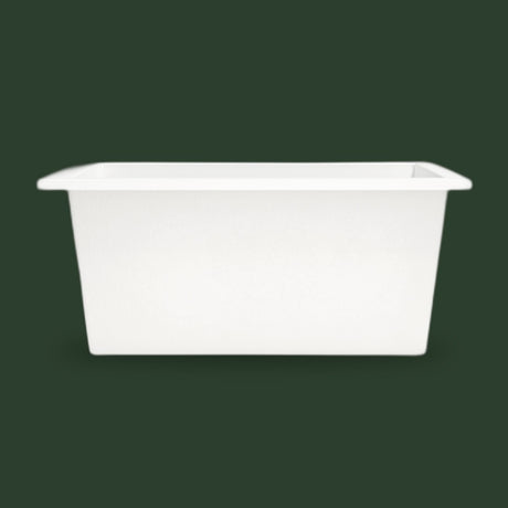 1400 x 800 Deep Whirlpool Bath by Omnitub — side profile
