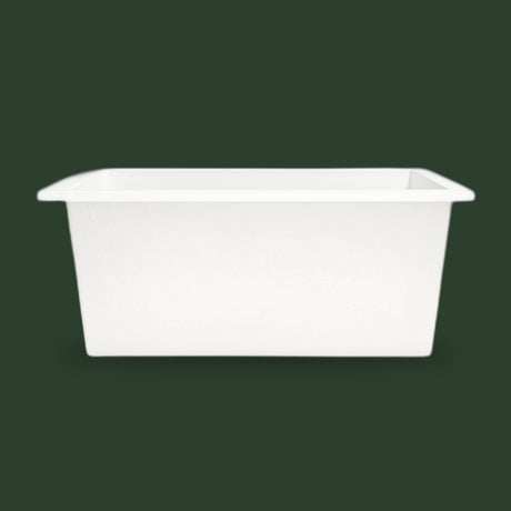 1500 x 1050 Deep Whirlpool Bath by Omnitub — side profile