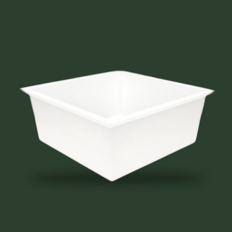 1500 x 1500 Deep Whirlpool Bath by Omnitub — three-quarter