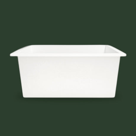 1500 x 1500 Deep Whirlpool Bath by Omnitub — side profile