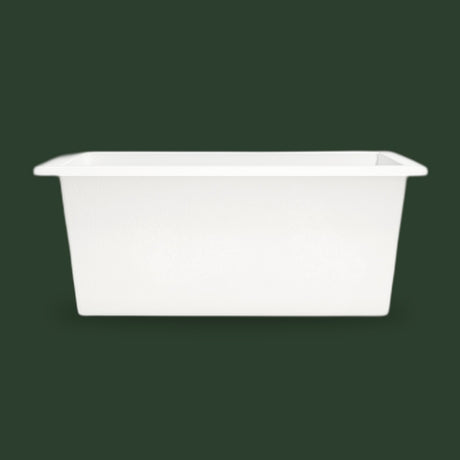 1500 x 800 Deep Whirlpool Bath by Omnitub — side profile