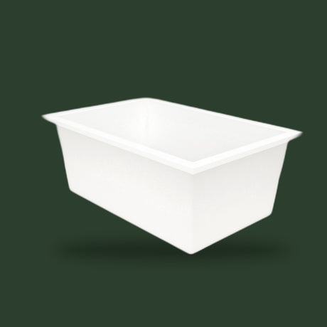 1600 x 1050 Deep Whirlpool Bath by Omnitub — three-quarter