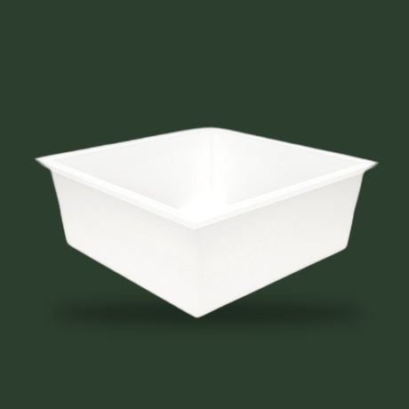 1600 x 1600 Deep Whirlpool Bath by Omnitub — three-quarter