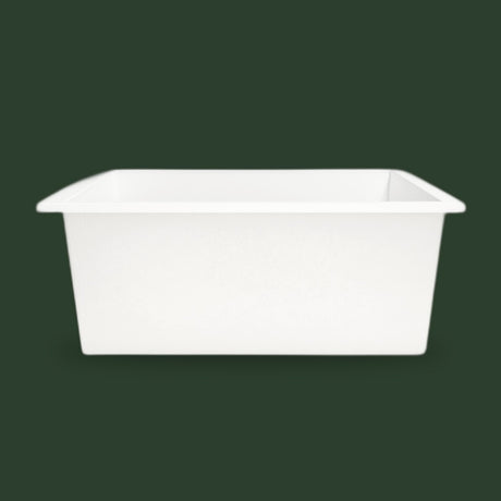 1600 x 1600 Deep Whirlpool Bath by Omnitub — side profile