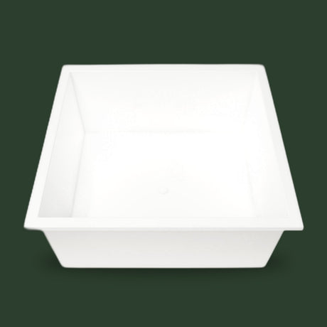 1600 x 1600 Deep Whirlpool Bath by Omnitub — end view