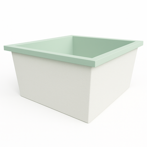 1400 L x 1200 W x 625 H. Bain profond. Omnitub Duo Flow