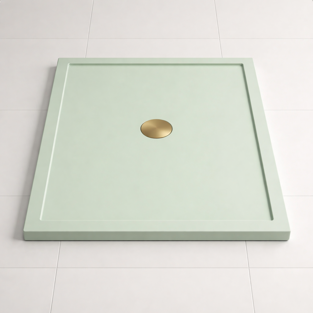 Omnitub 740 × 590 Rectangular Shower Tray – 35mm Slim Non-Slip - colour detail 4
