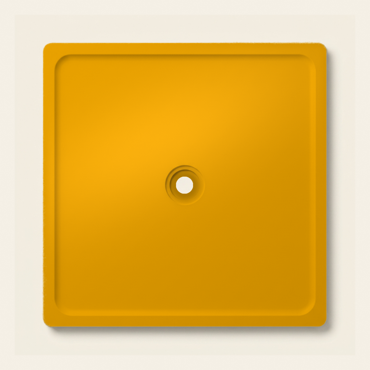 OMN-V5B Golden Yellow — 1500 x 1500 shower tray