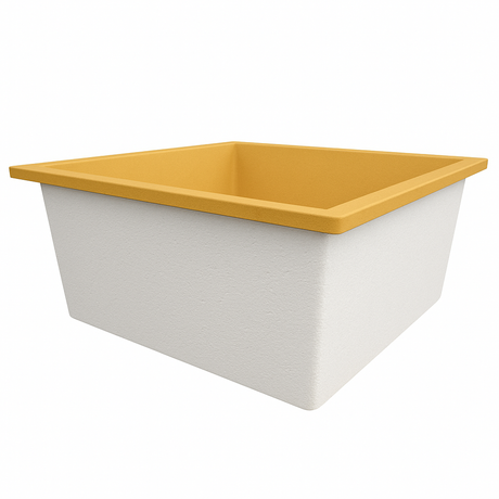 Deep Bathtub 1400 L x 1400 W x 600 Soaking Depth Handmade by Omnitub