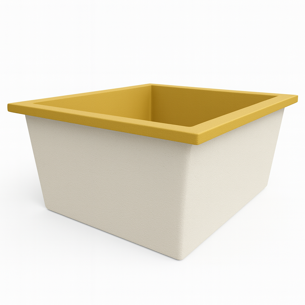 1400 L x 1200 W x 625 H. Bain profond. Omnitub Duo Flow