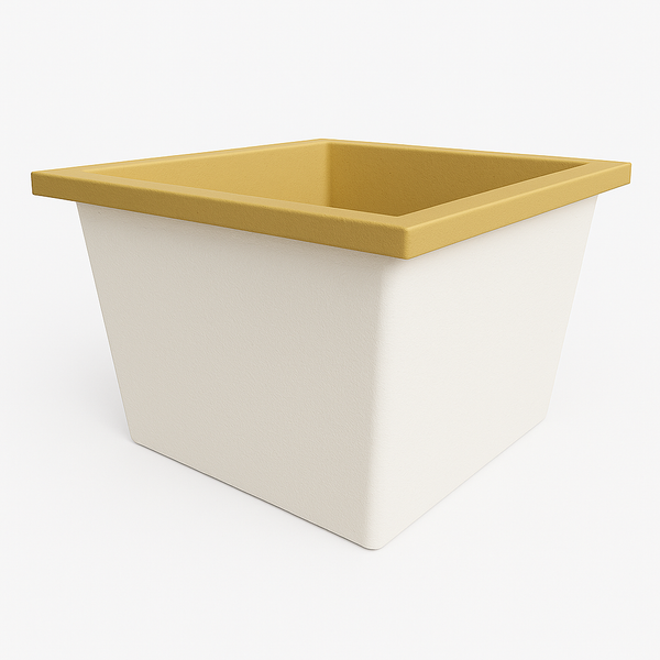 Omnitub Solo Extra 1150 x 900 handmade UK deep soaking tub 600mm depth rectangular - product overview 4