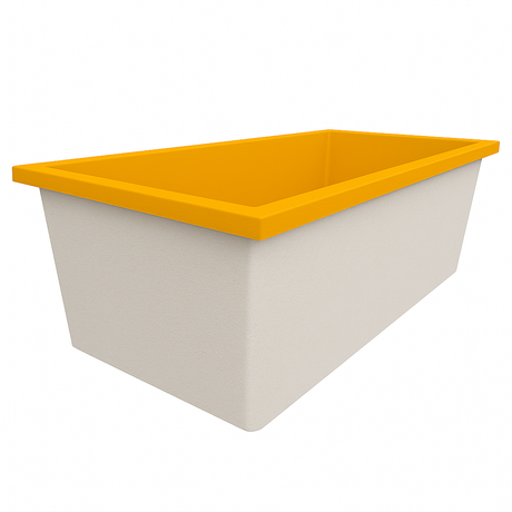 Deep Bathtub 1900 L x 900 W x 600 Soaking Depth Handmade by Omnitub