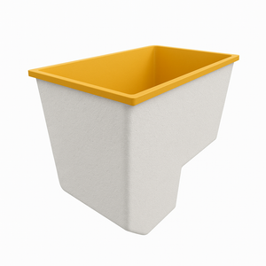 Deep Bathtub With Seat 1100 L x 700 W x 1000 Depth Handmade by Omnitub