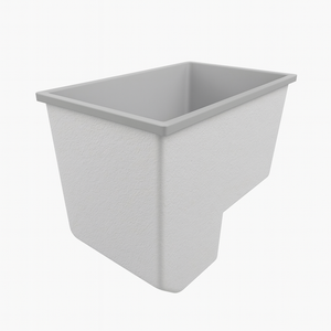 Deep Bathtub With Seat 1100 L x 700 W x 1000 Depth Handmade by Omnitub