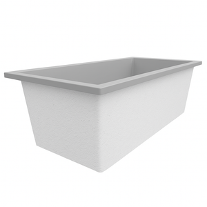 Deep Bathtub 1900 L x 900 W x 600 Soaking Depth Handmade by Omnitub