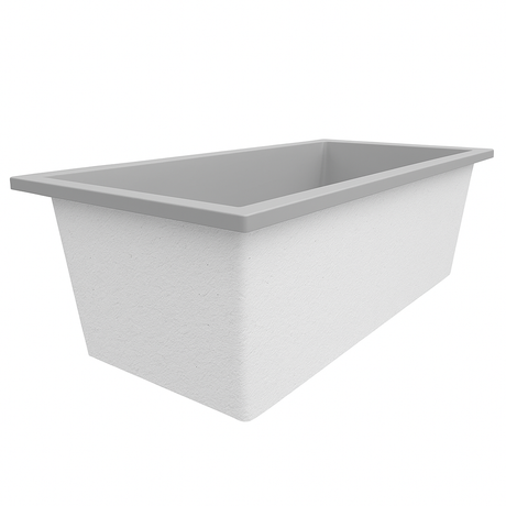 Deep Bathtub 1900 L x 900 W x 600 Soaking Depth Handmade by Omnitub