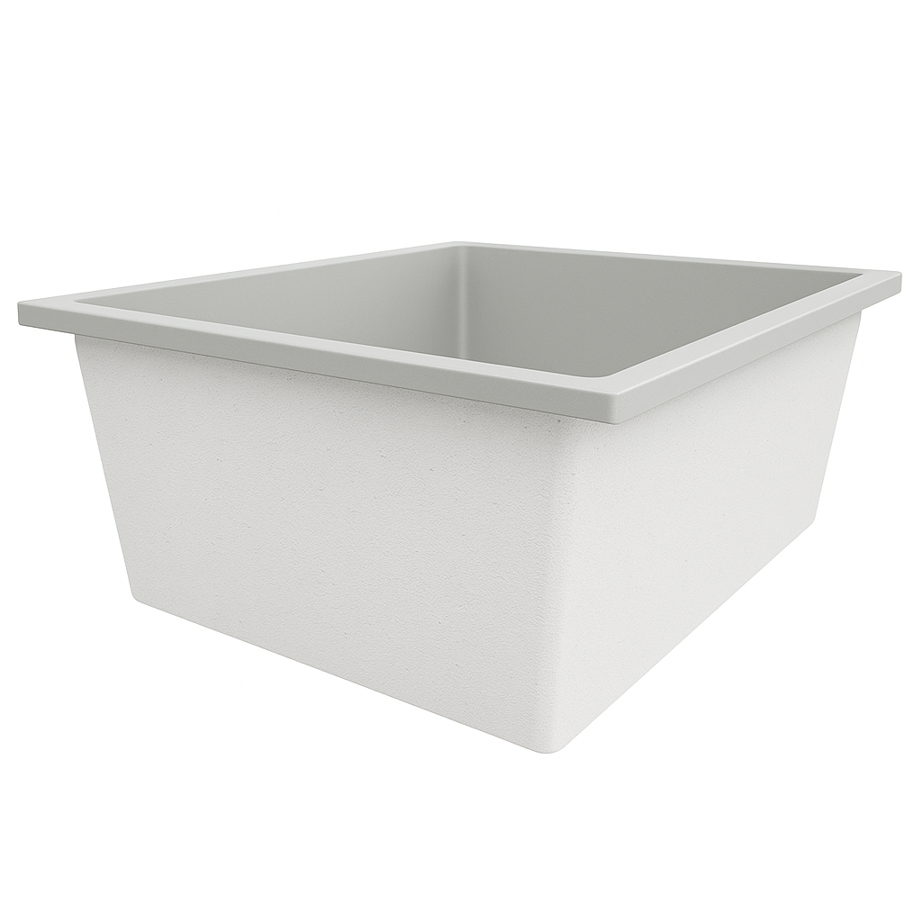 1400 L x 1200 W x 625 H. Bain profond. Omnitub Duo Flow