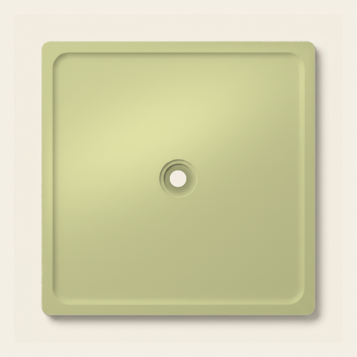 OMN-V5B Green Haze — 1500 x 1500 shower tray