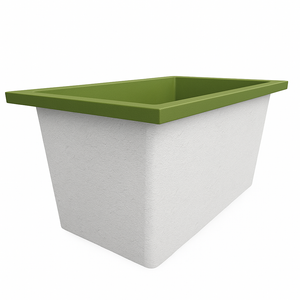Omnitub 1250 x 750 Deep Soaking Bathtub – 600mm Internal Depth – Rectangular