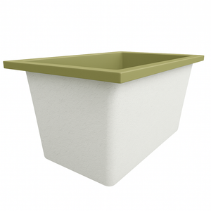 Omnitub 1250 x 750 Deep Soaking Bathtub – 600mm Internal Depth – Rectangular