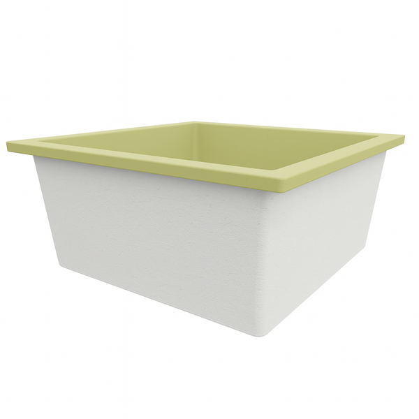 Omnitub Duo Ultra 1500 x 1500 handmade deep soaking tub 600mm depth square - configuration detail 3