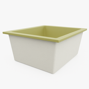 1400 L x 1200 W x 625 H. Bain profond. Omnitub Duo Flow