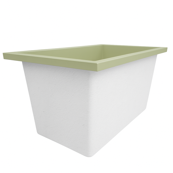 Omnitub Solo Supreme 1250 x 850 UK deep soaking tub 600mm depth rectangular - feature highlight 3
