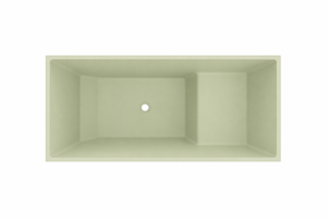 Baignoire à assise profonde 1100 L x 700 W x 1000 H Baignoire de trempage japonaise d'Omnitub