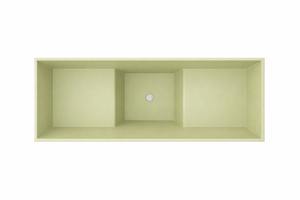 Baignoire à assise profonde 1100 L x 700 W x 1000 H Baignoire de trempage japonaise d'Omnitub